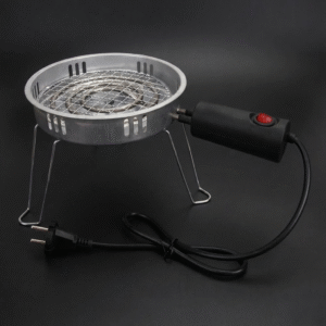 Electric Charcoal Heater with Tripod - Quick Ignition