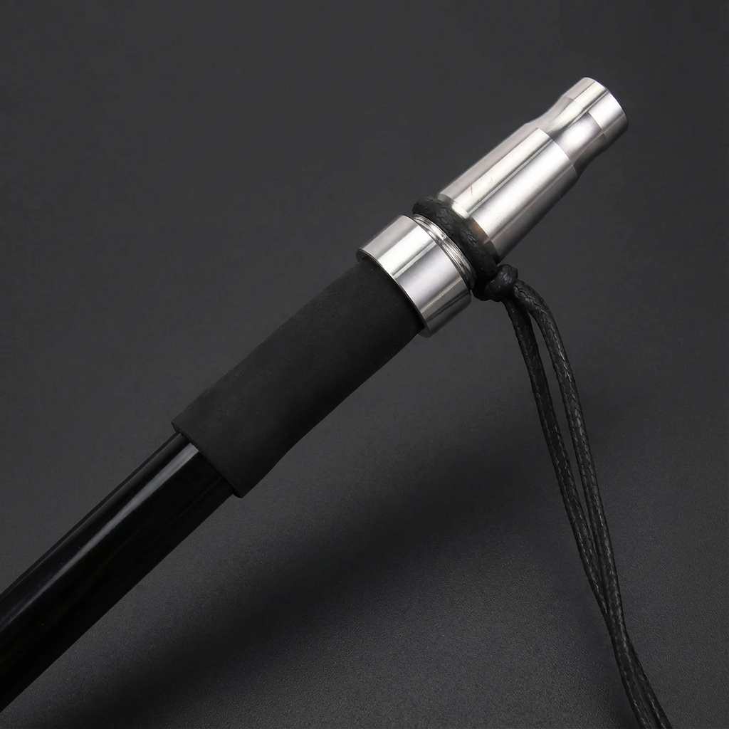 Universal Personal Stainless Steel Mouthpiece with Lanyard